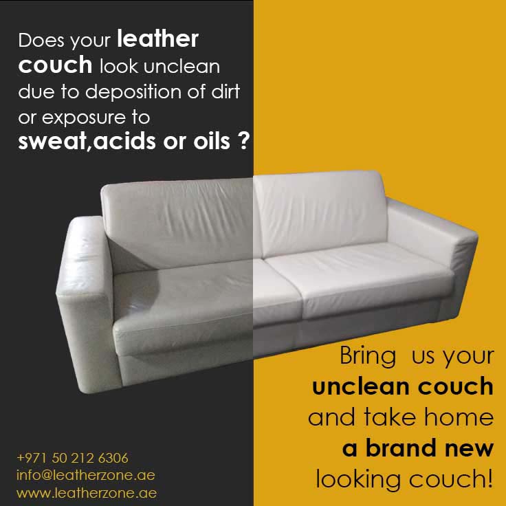 leather couch cleaning